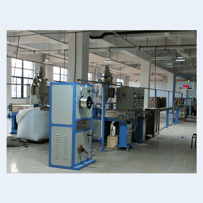 35 Tight-Buffered Fiber Optic Cable Extruder