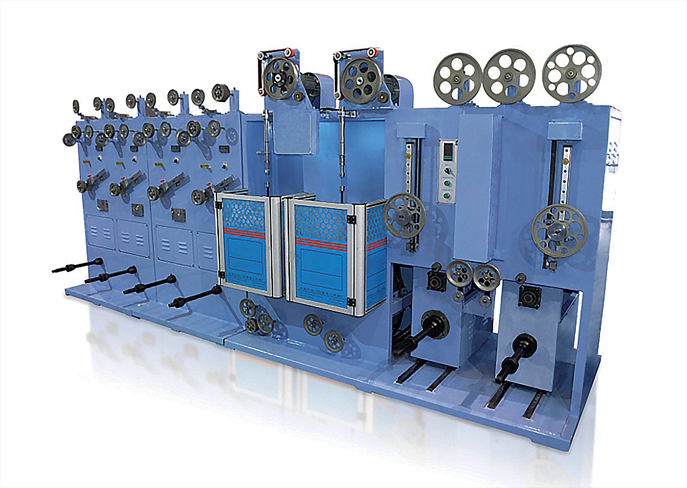 Vertical Double Layers Hot-melt Taping Machine